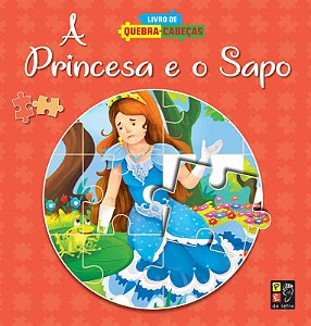 Livro Livro de quebra-cabeças - A princesa e o sapo