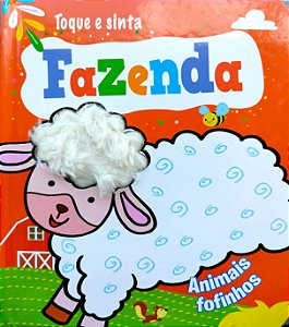 Livro Toque e sinta - fazenda animais fofinhos