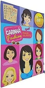 Livro Colorir Para Criancas - Carinha Fashion