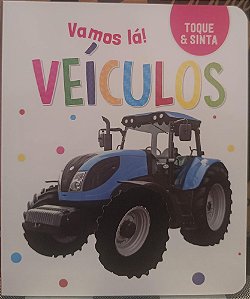 Livro Toque e sinta - veiculos