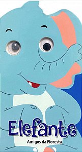 Livro Olhinhos amigos da floresta - elefante