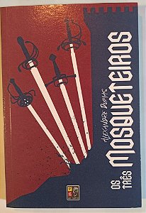 Livro Os tres mosqueteiros - 13,5x20 (papel pisa 860)
