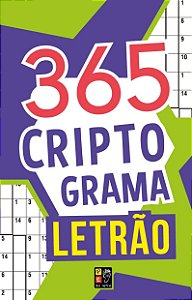 Livro 365 letrão - Criptogramas