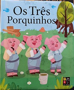 Livro Contos acolchoados - os tres porquinhos