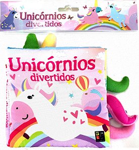 Livro Livro de tecido - Unicórnios divertidos (Volume 1)