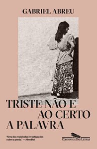 Livro Triste não é ao certo a palavra