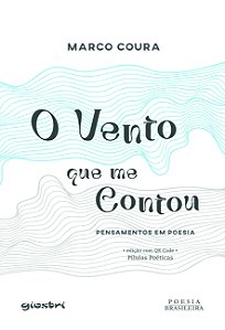 Livro O vento que me contou - Pensamentos em poesia
