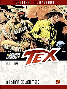 Livro As Grandes Aventuras de Tex - Terceira Temporada - ...