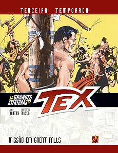 Livro As Grandes Aventuras De Tex - Terceira Temporada - ...