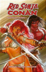 Livro Red Sonja e Conan: Sangue divino
