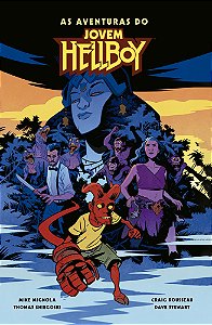 Livro As Aventuras Do Jovem Hellboy - Volume 1