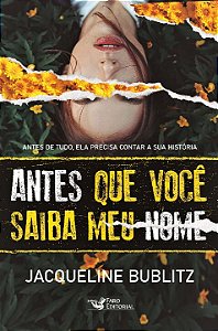 Livro Antes que você saiba meu nome