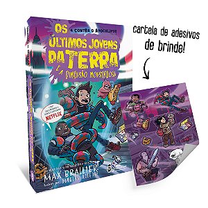Livro Os últimos jovens da Terra - E a dimensão monstruos...