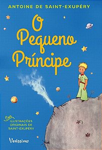 Livro O pequeno príncipe - capa dura (Azul)