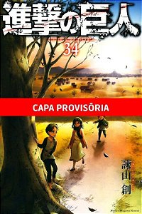 Livro Ataque dos Titãs Vol. 34