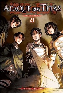 Livro Ataque dos Titãs Vol. 21: Série Original