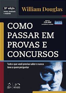 Livro Como Passar em Provas e Concursos - 30ª Edição 2026