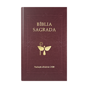 Livro Bíblia Sagrada: Luxo - Vinho