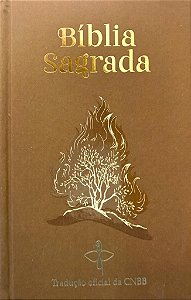 Livro Biblia Sagrada - Capa Marrom - Sarça-Ardente