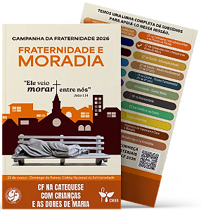 Livro Cf 2026 - Cf Na Catequese Com Crianças E As Dores De Mari...