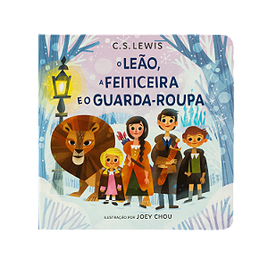 Livro O Leão, a feiticeira e o guarda-roupa, cartonado