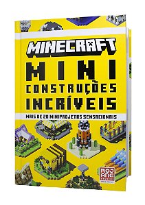 Livro Minecraft - Miniconstruções Incríveis - Guia Oficia...