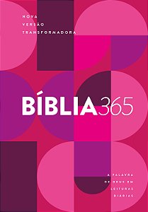 Livro Bíblia 365 Nvt - Capa Roxa Feminina - Nova Versão T...