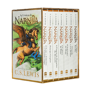 Livro Box - As Crônica De Nárnia - Edição De Luxo
