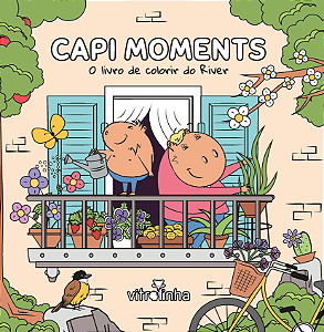 Livro Capi Moments: o livro de colorir do River (com acet...