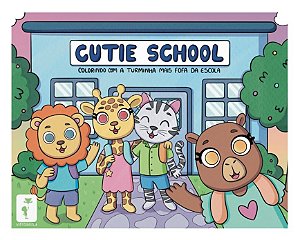 Livro Cutie School: colorindo com a turminha mais fofa da escol...
