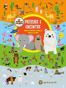 Livro Procure e encontre: Animais do deserto, do mar, da ...