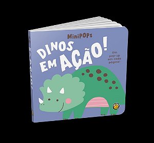 Livro Mini Pops - Dinos em Ação!: Dinos em Ação! (Volume 1)