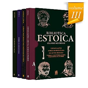 Livro Biblioteca Estoica Grandes Mestres Volume 03 - Box ...