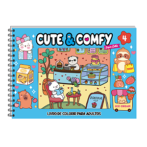 Livro Cute & Comfy Super Extra Edição 04 - Livro de Color...