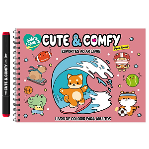 Livro Cute & Comfy Super Special Edição 03 - Livro de Colorir A...