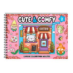 Livro Cute & Comfy Super Extra Edição 02 - Livro de Color...