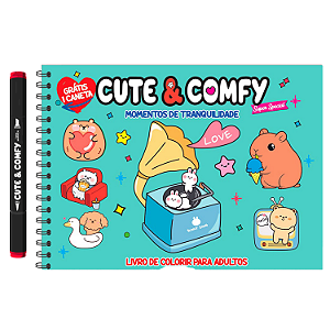 Livro Cute & Comfy Super Special Edição 06 - Livro de Colorir A...