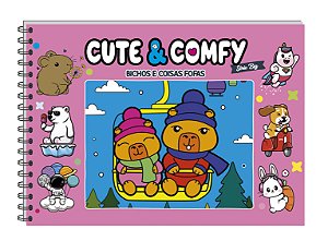Livro Cute & Comfy Série Big - Bichos E Coisas Fofas
