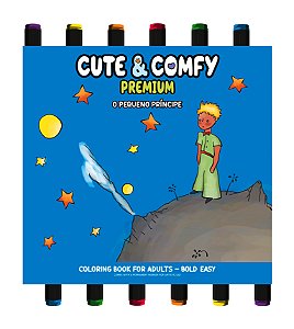 Livro Coleção Cute & Comfy - Premium Edition - Livro de Colorir...