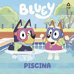 Livro Bluey - Livro de história - Piscina