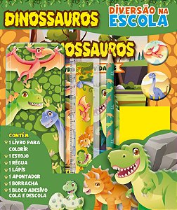 Livro Diversão na escola - Dinossauros