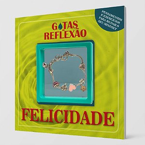 Livro Gotas de reflexão - Felicidade
