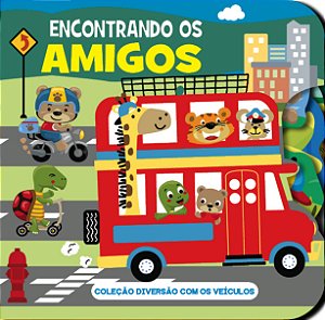 Livro Coleção Diversão com os veículos - Encontrando os a...
