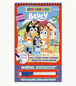 Livro Riscabook Bluey