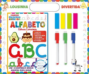Livro Coleção Escolinha animada - Alfabeto