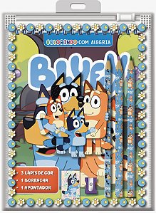 Livro Bluey - Colorindo com alegria