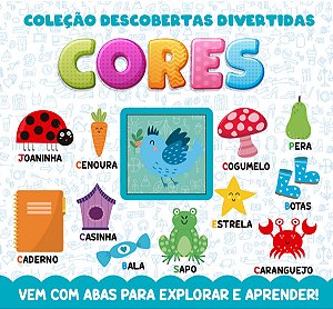 Livro Coleção Descobertas Divertidas - Cores