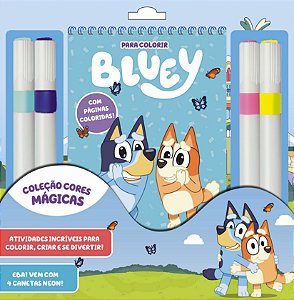 Livro Coleção Cores Mágicas - Bluey