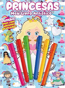 Livro Princesas meu livro artístico