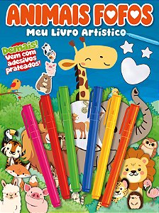 Livro Animais Fofos Meu Livro Artístico